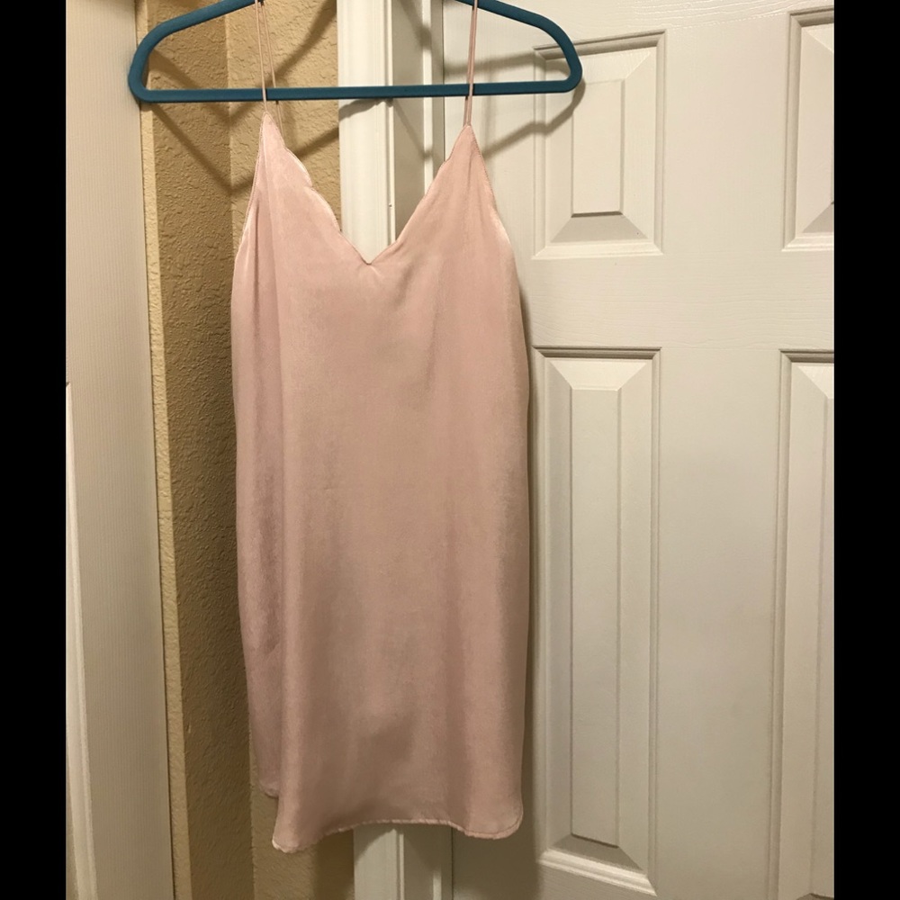 NWT Audrey Scalloped dress